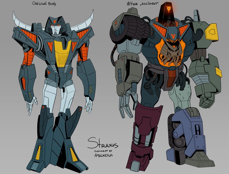 Image Of Straxus Legacy Concept Art From Cancelled Season 3 War For Cybertron Netflix Series  (1 of 3)